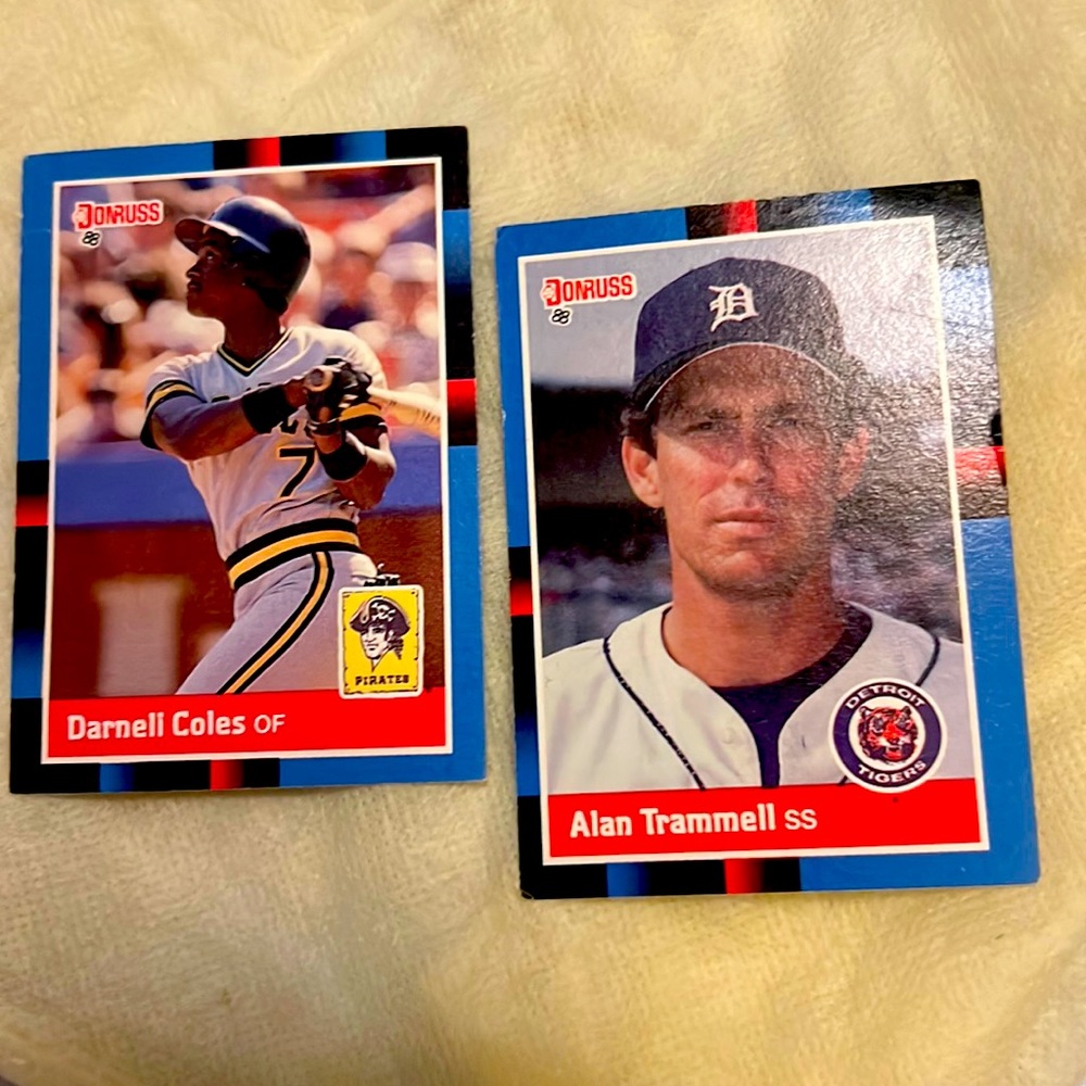 🔥1988 collectors baseball cards GEMS